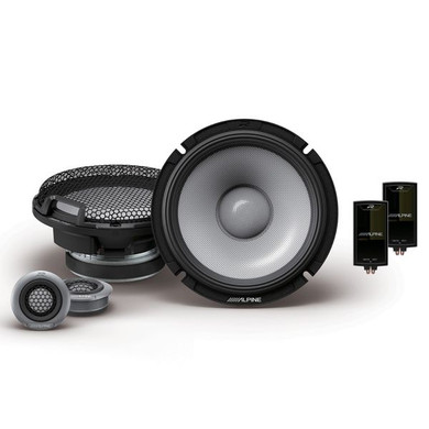 Alpine Type R 6.5" Component Speaker 2-Way 100W Rms (R2 Series)