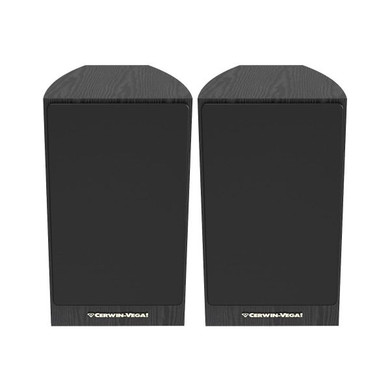 Cerwin Vega La Series Home Audio 6.5" 2-Way Bookshelf Speaker Black 150W Max Pair