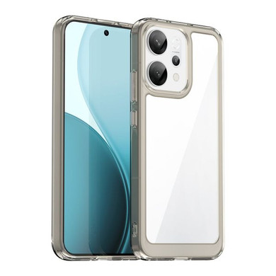 Oppo Reno 14 5G      Soft Gel Case    [Clear Grey]