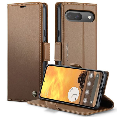 Google Pixel 10      Pu Wallet Case    [Brown]