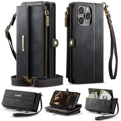 Iphone 14 Pro Max      Crossbody Wallet    [Black]
