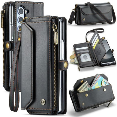 Samsung Galaxy Z Fold 6      Crossbody Wallet    [Black]