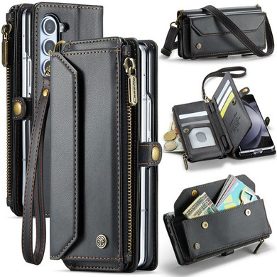 Samsung Galaxy Z Fold 5      Crossbody Wallet    [Black]
