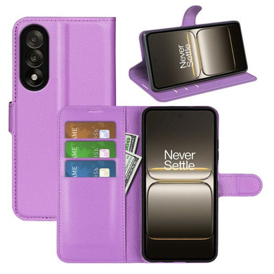 Oneplus Nord 5      Pu Wallet Case    [Purple]