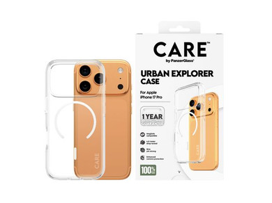 CARE by Panzer Urban Explorer (MS) - iPhone 17 Pro - Clr/Wht
