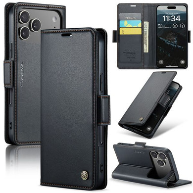 Iphone 17 Pro Max      Pu Wallet Case    [Black]