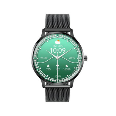 PROMATE IP68 Smartwatch with 1.32'' Curved AMOLED Display & BT Cal Fitness Tracker Pedometer Bloo (XWATCH-US13)