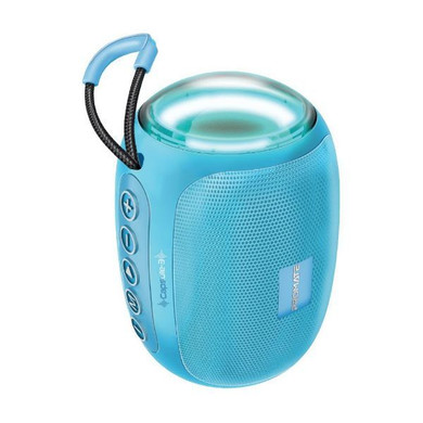 PROMATE 5W Wireless HD Bluetooth Portable Speaker w/ Built-in Lanyard Blue (CAPSULE-3-BL)