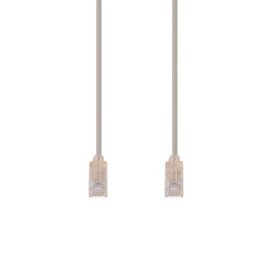 DYNAMIX 1.25m Cat6A 10G Beige UTP Patch Lead 30AWG 8023af Unshielded Plug. (PLS-C6-1-25)