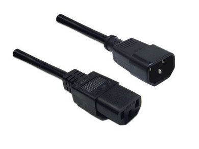 DYNAMIX 1.8M IEC Male to Female 10A SAA Approved Power Cord.  (C14 to C13) 1.0mm copper core (C-POWERC-X)