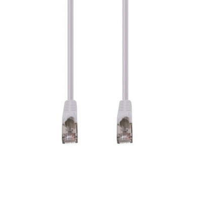 DYNAMIX 30m Cat6A S/FTP White Slimline Shielded 10G Patch Lead. 26AWG (Cat6 Augmented) 500MHz with Gold Plate Connectors.