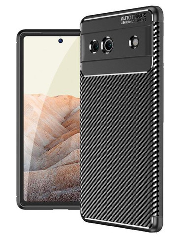 Google Pixel 7a      Carbon Fibre Case    Black