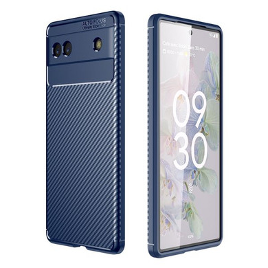 Google Pixel 6a      Carbon Fibre Case    Navy