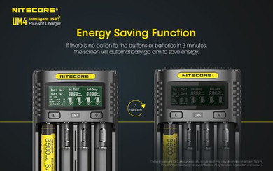 Nitecore UM4 Intelligent USB Four Slot Charger