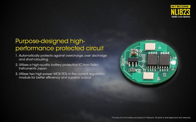 Nitecore NL1823 2300mAh Battery