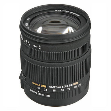 Sigma 18-125mm Lens