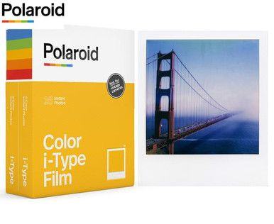 Polaroid Colour I-Type Film - 8 Photos - Double Pack -16 Photos