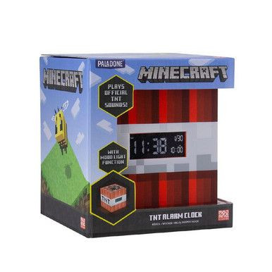 Paladone Minecraft TNT Alarm Clock