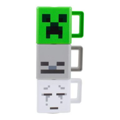 Paladone Minecraft Stacking Mugs Set