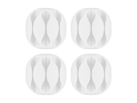 Goobay Cable Management 3 Slots white