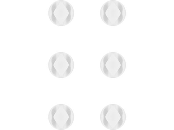 Goobay Cable Management 2 Slots MINI white Goobay Cable Management 2 Slots MINI white