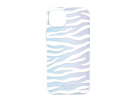 Kate Spade KSNY Protective Hardshell - iPhone 14 Plus - White Zebra