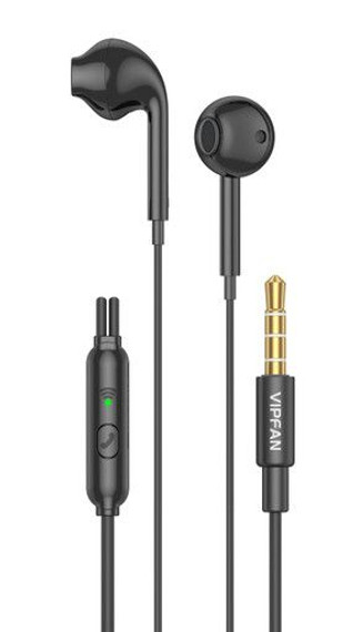 VipFan Semi In-Ear 3.5mm Earphone with Mic M15