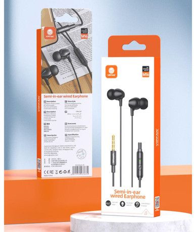 VipFan In-Ear 3.5mm Earphone with Mic M16