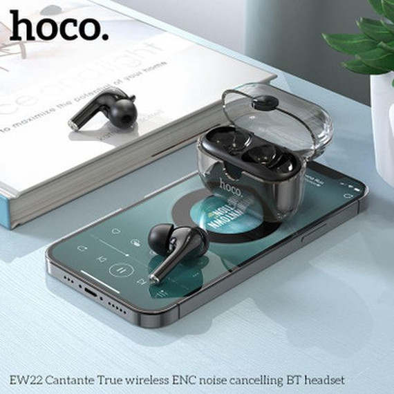 Hoco TWS Earbud w/ENC Noise Cancelling & Dual Mic (EW22)