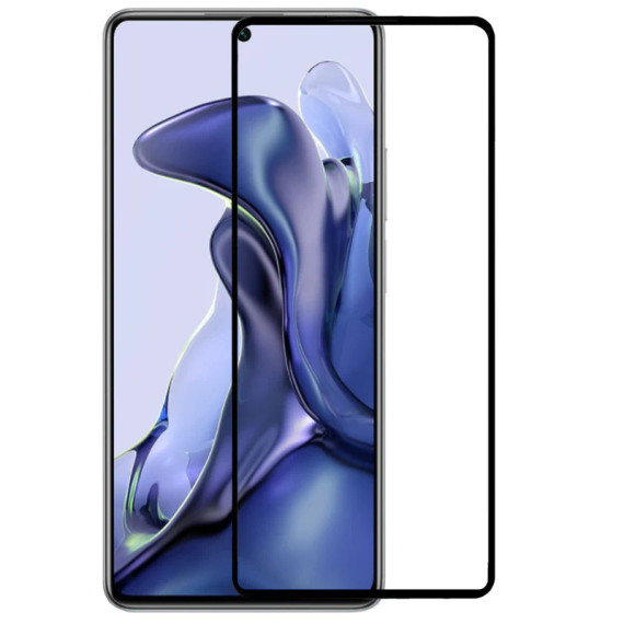 Xiaomi 11T Pro Glass Screen Protector Full Cover (Black) Full Cover Flat Glass Xiaomi 11T Pro Glass Screen Protector Full Cover (Black) Full Cover Flat Glass
