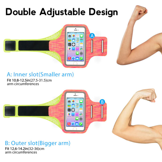 Phone Armband (Size L, Blue) L