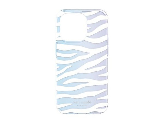 Kate Spade KSNY Protective Hardshell - iPhone 14 Pro - White Zebra