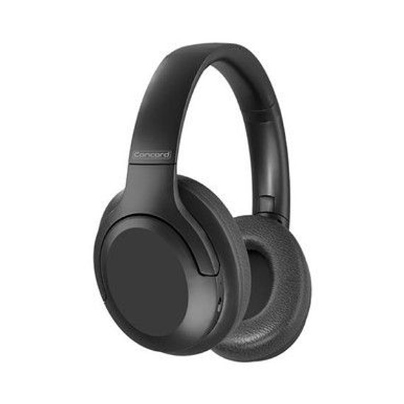 Promate Concord Stereo Bluetooth Headphones w/ Active Noise Cancelling Black CONCORD.BLK