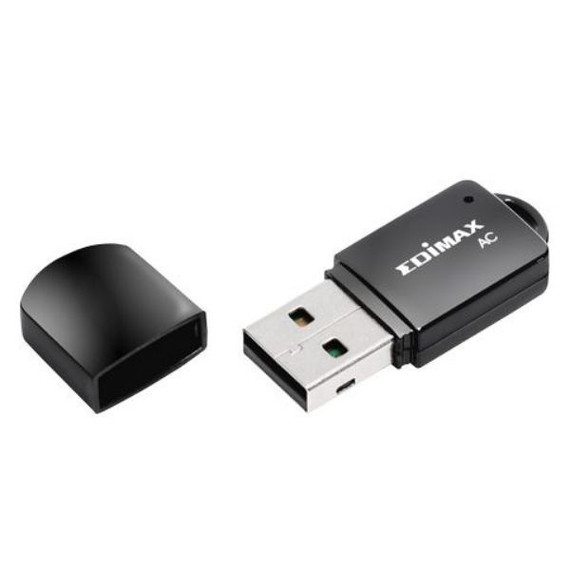 EDIMAX AC600 Wireless Dual-Band Mini USB Adapter. Compact Lightweight, Sleek and Portable. Wi-Fi Protected Setup (WPS) Button. Easy setup wizard.