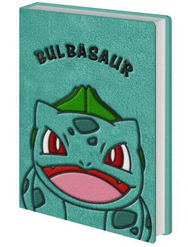 IM Pokemon Bulbasaur Plush Notebook