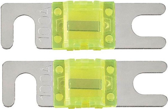 Mini Anl Fuses 100 Amp Fuse- 2Pk T-Spec