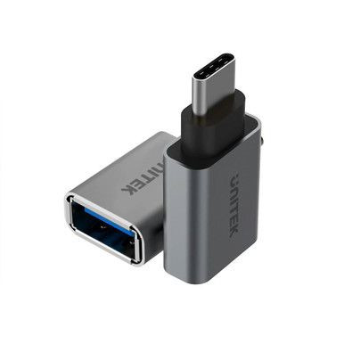 UNITEK USB 3.1 USB-C Male to USB-A Female Adapter.