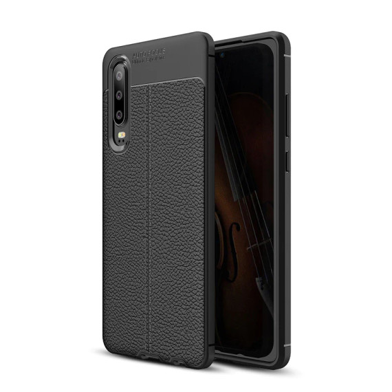 Huawei P30 Leather Texture Case
Black