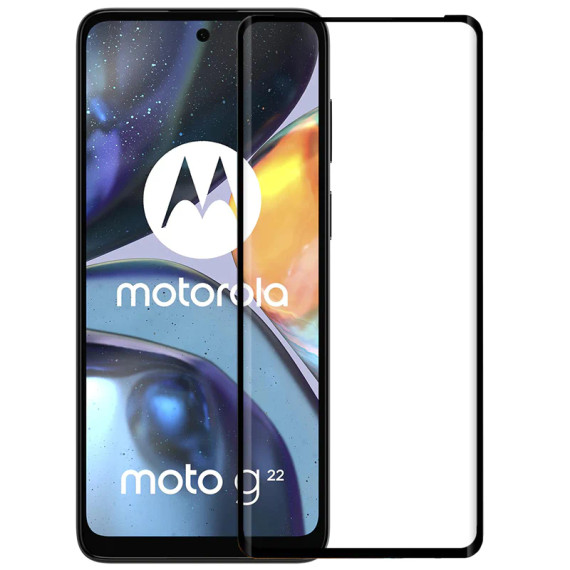 Motorola moto g22 Glass Screen Protector Premium Full Cover Glass