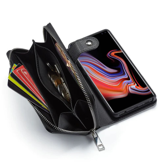 Samsung S10E Zipper Wallet Case