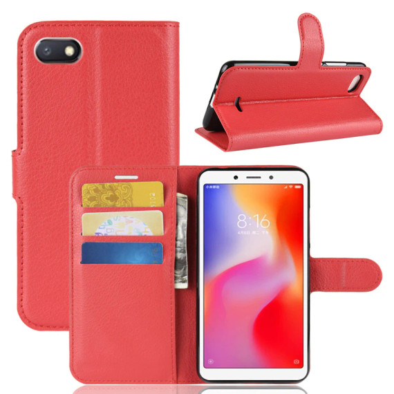 Xiaomi Redmi 6A PU Wallet Case