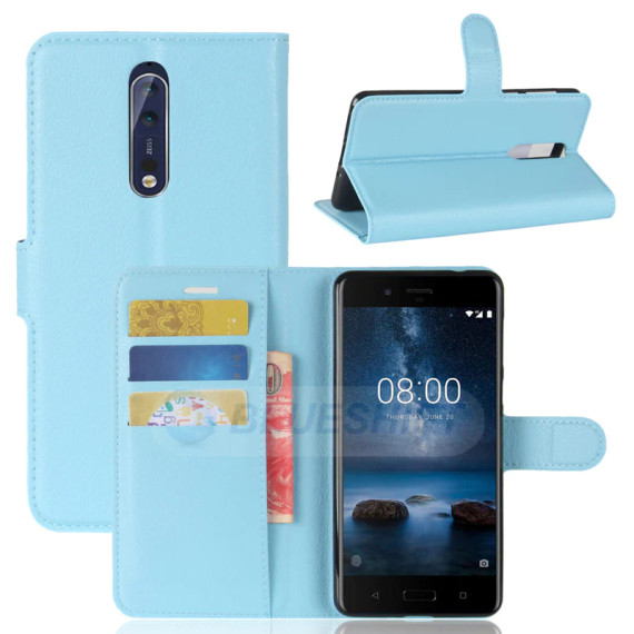 Nokia 8 PU Wallet Case