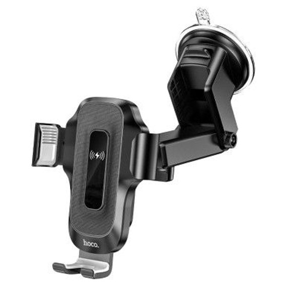 Hoco 15W Automatic Clamping Wireless Charging Phone Holder for Windshield / Dashboard (HW3)