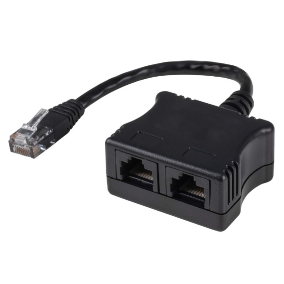 DYNAMIX RJ45 Dual Adapter (1x Digital Ph. and 1 x UTP) with short cable