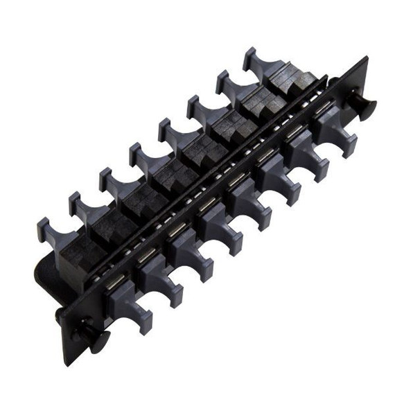 DYNAMIX MPO/MTP Coupler 8 Port Plate Loaded. For FPP3Px Trays