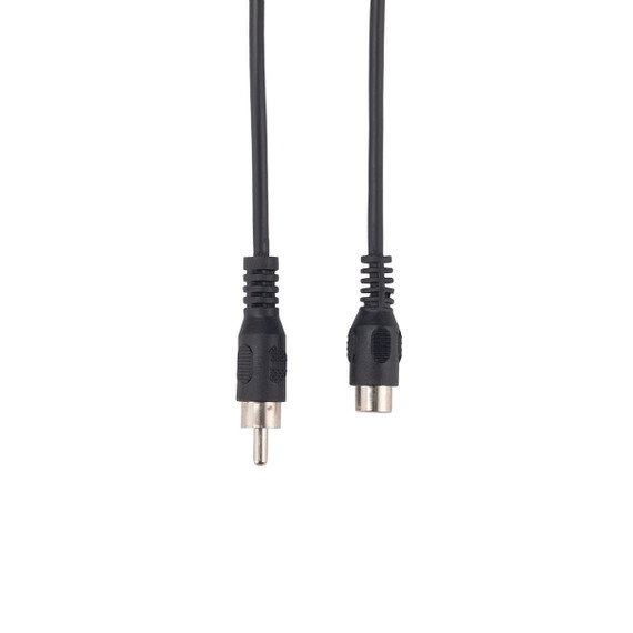 DYNAMIX 2m RCA Plug to Socket Extension Cable - 30AWG.