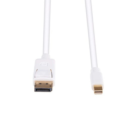 DYNAMIX 1m DisplayPort to Mini DisplayPort v1.2 cables. Gold Shell Connectors DDC Compliant. Bi-Directional. Max Res: 4K@60Hz.