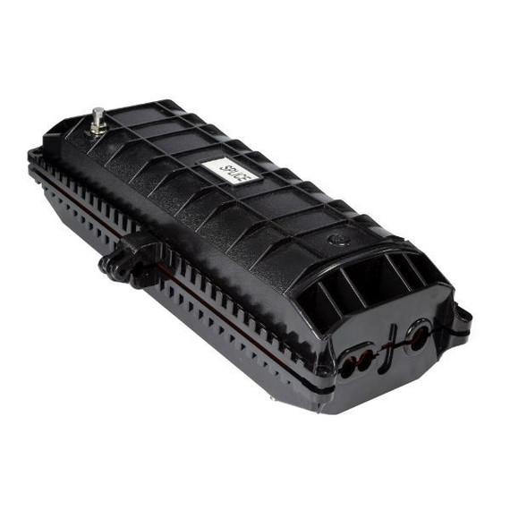 DYNAMIX Fibre Inline Enclosure. Holds up to 72x fibres. IP68. Integrated airtight & waterproof seal. Protection in temperatures from -45C~65C.