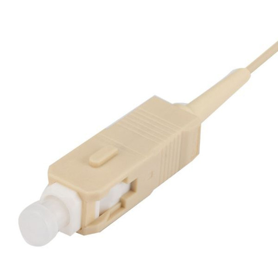 DYNAMIX 2M SC Pigtail OM4 12x Pack Coloured Coded - 900um Multimode Fibre - Tight Buffer LSZH Jacket