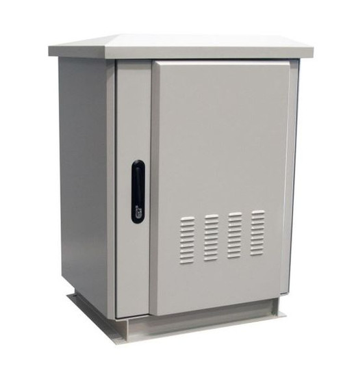 DYNAMIX 27RU Outdoor Freestanding Cabinet. (800 x 600 x 1575mm external). IP45 rated. Angled pivoting rain hood. Double 25mm heating protection. Includes 10x cage nuts. Grey DYNAMIX 27RU Outdoor Freestanding Cabinet. (800 x 600 x 1575mm external). IP45 rated. Angled pivoting rain hood. Double 25mm heating protection. Includes 10x cage nuts. Grey
